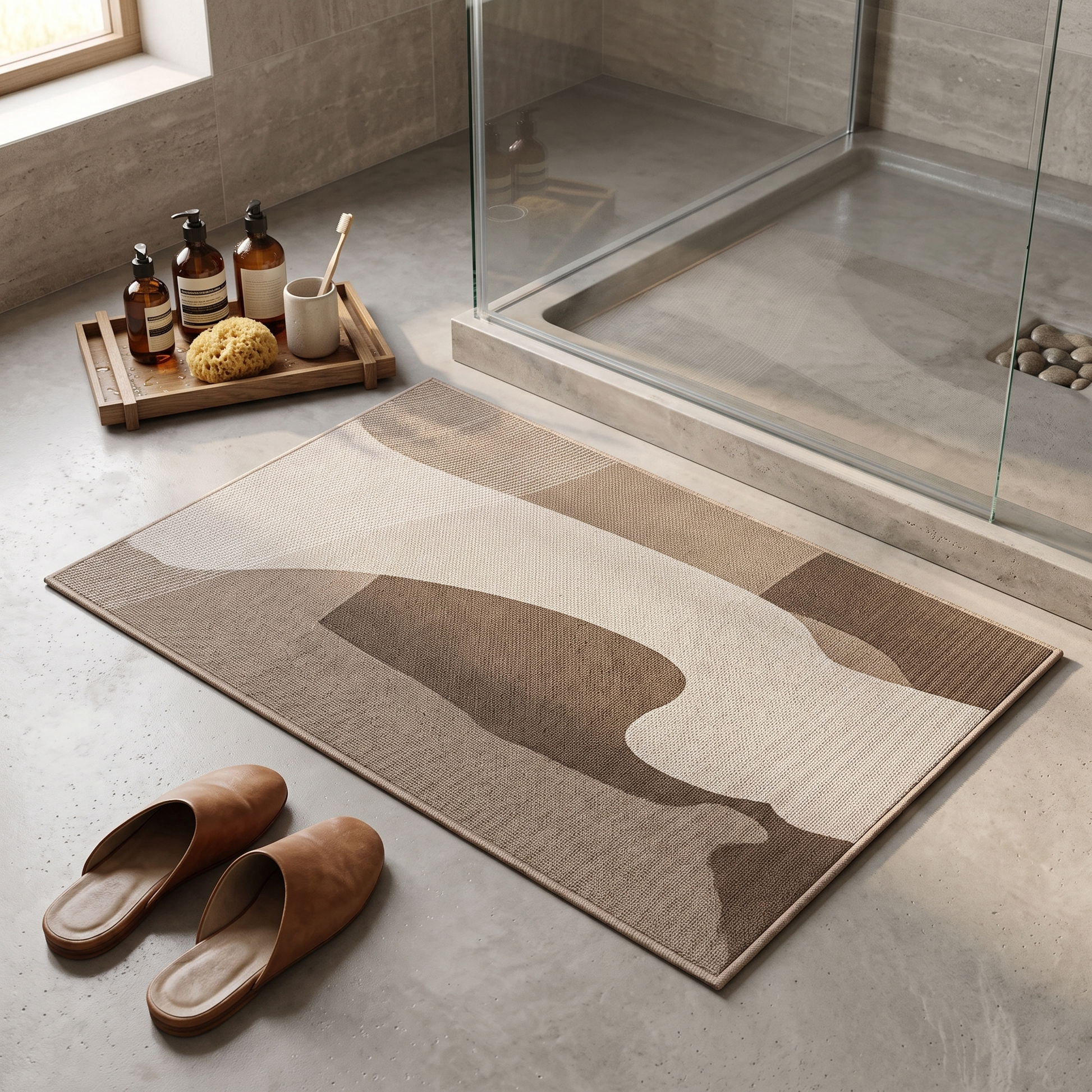 Rapida Quick-Dry Super-Absorbent Bath Mat Fleece Comfort lifestyle 3
