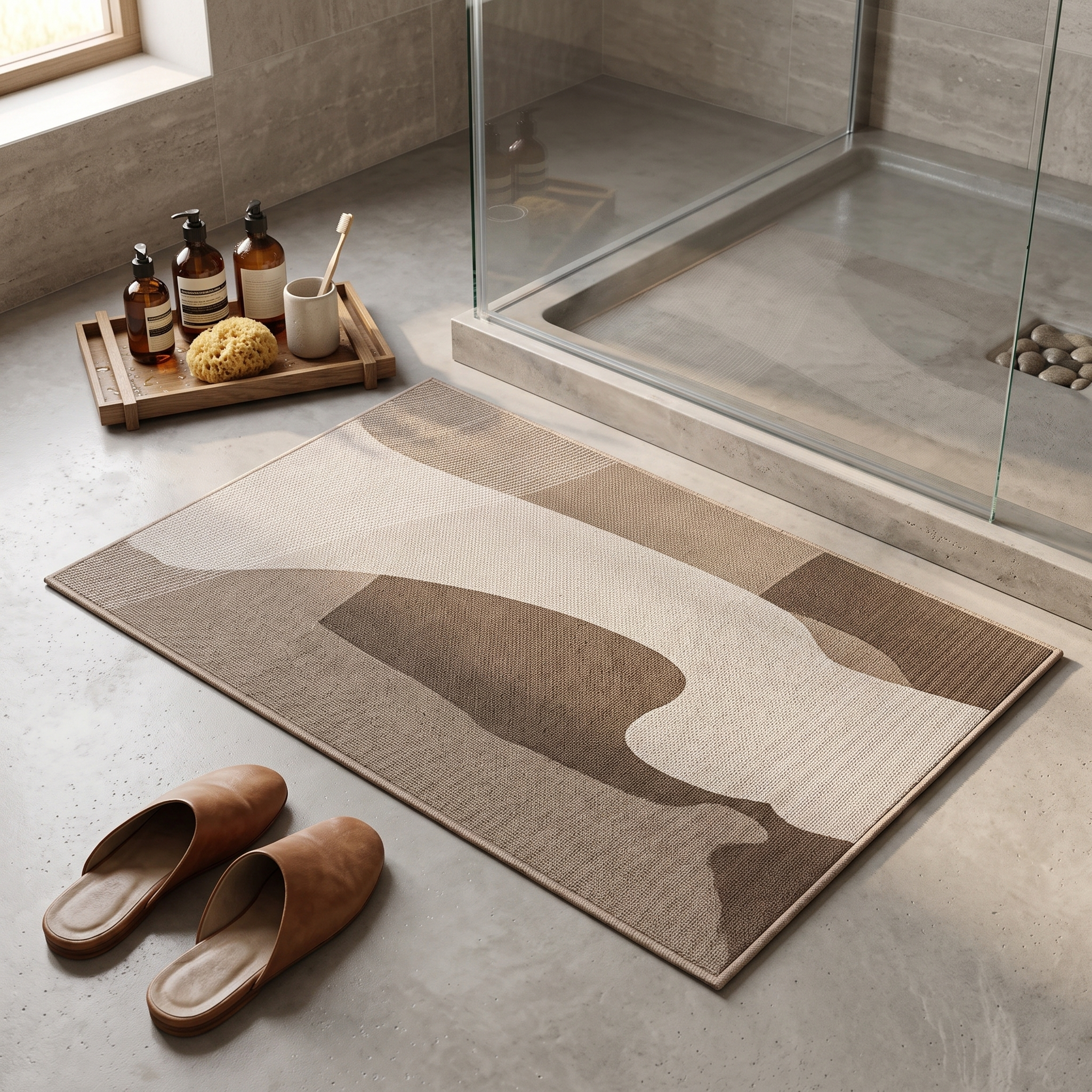 Rapida Quick-Dry Super-Absorbent Bath Mat Fleece Comfort lifestyle 3