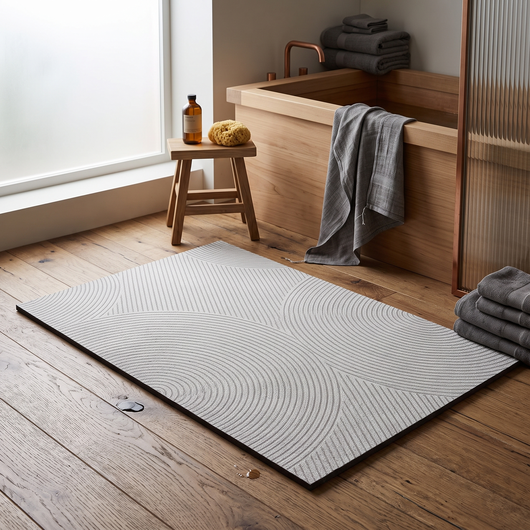 Rapida Quick-Dry Super-Absorbent Bath Mat Fleece Comfort lifestyle 2