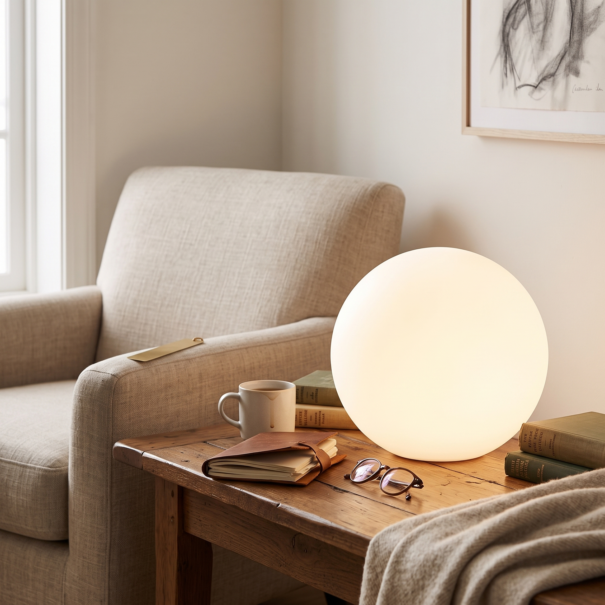 Selena Cordless 16-Color LED Moon Lamp IP65 Indoor-Outdoor lifestyle 4