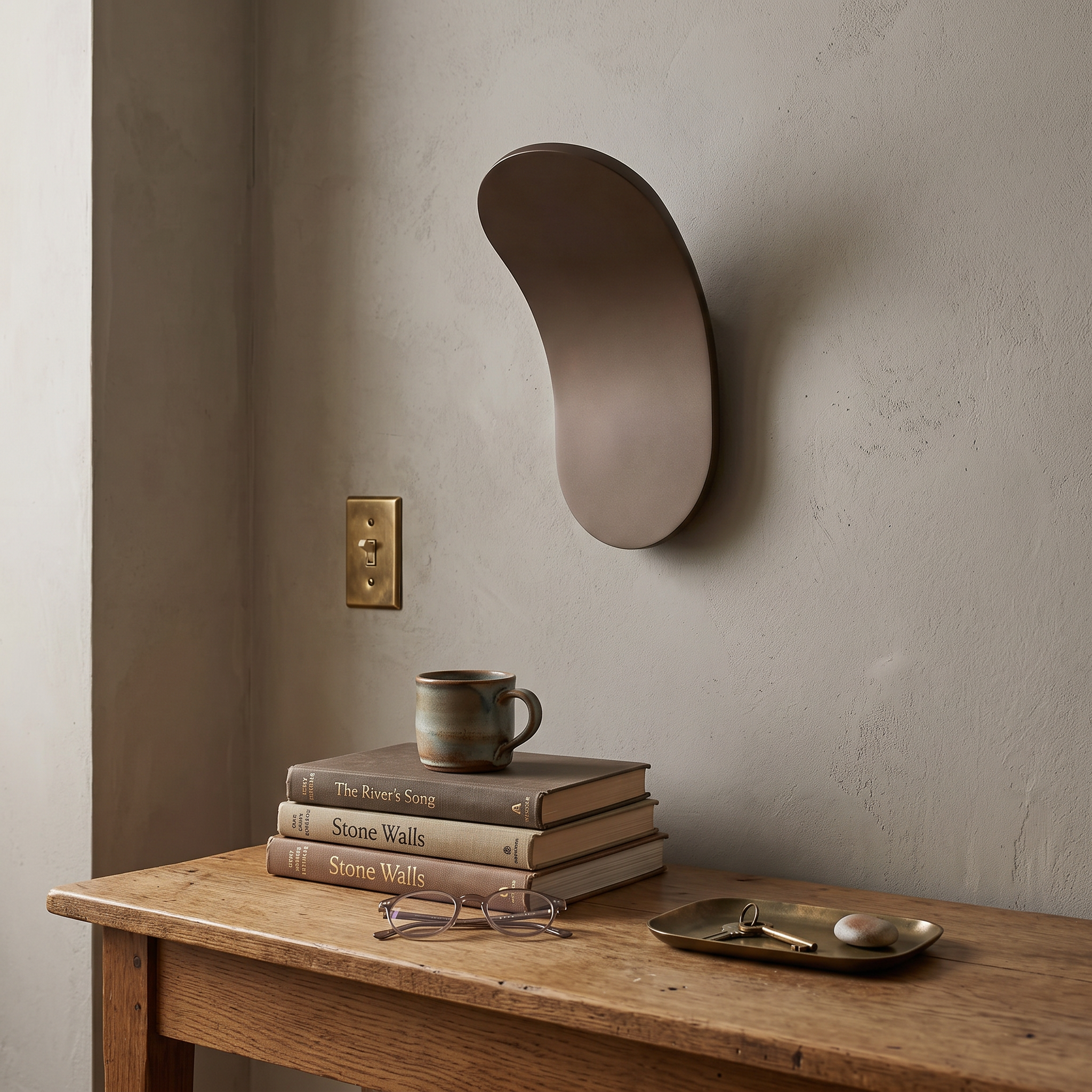 Strale Minimalist Metal LED Wall Sconce Nordic Clean Lines lifestyle 1