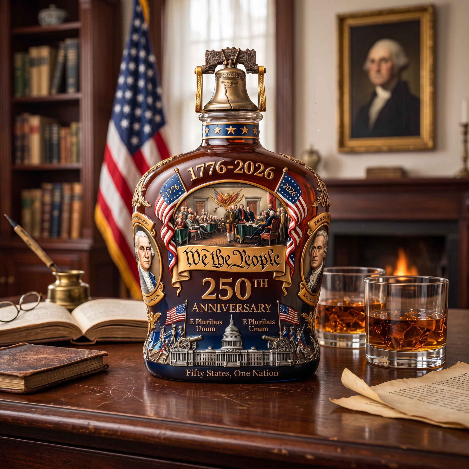 Decanta Whiskey Decanter Display-Worthy Barware lifestyle 1