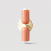 Colora Hand-Blown Glass Wall Sconce Vibrant Diffused Glow studio