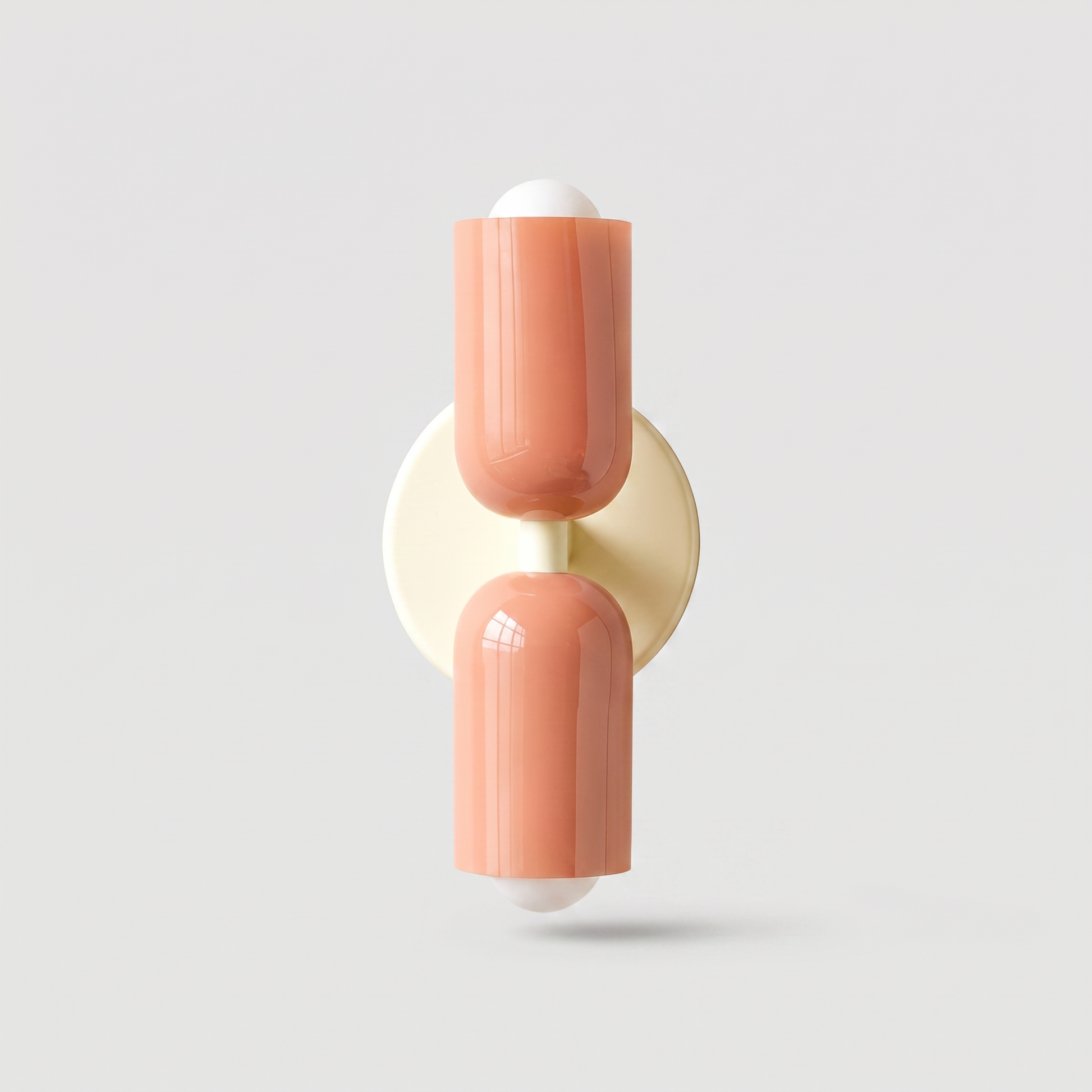 Colora Hand-Blown Glass Wall Sconce Vibrant Diffused Glow studio