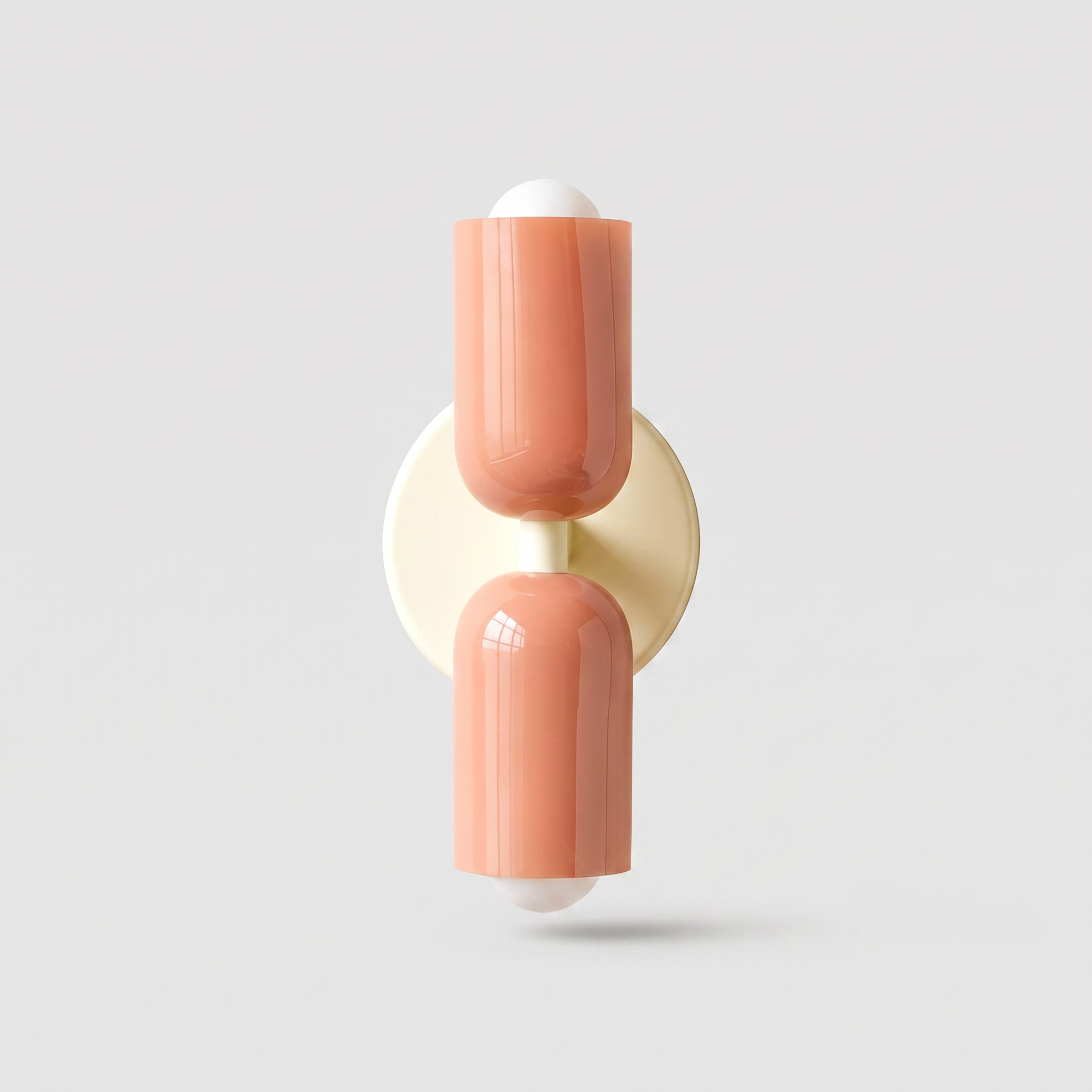 Colora Hand-Blown Glass Wall Sconce Vibrant Diffused Glow studio