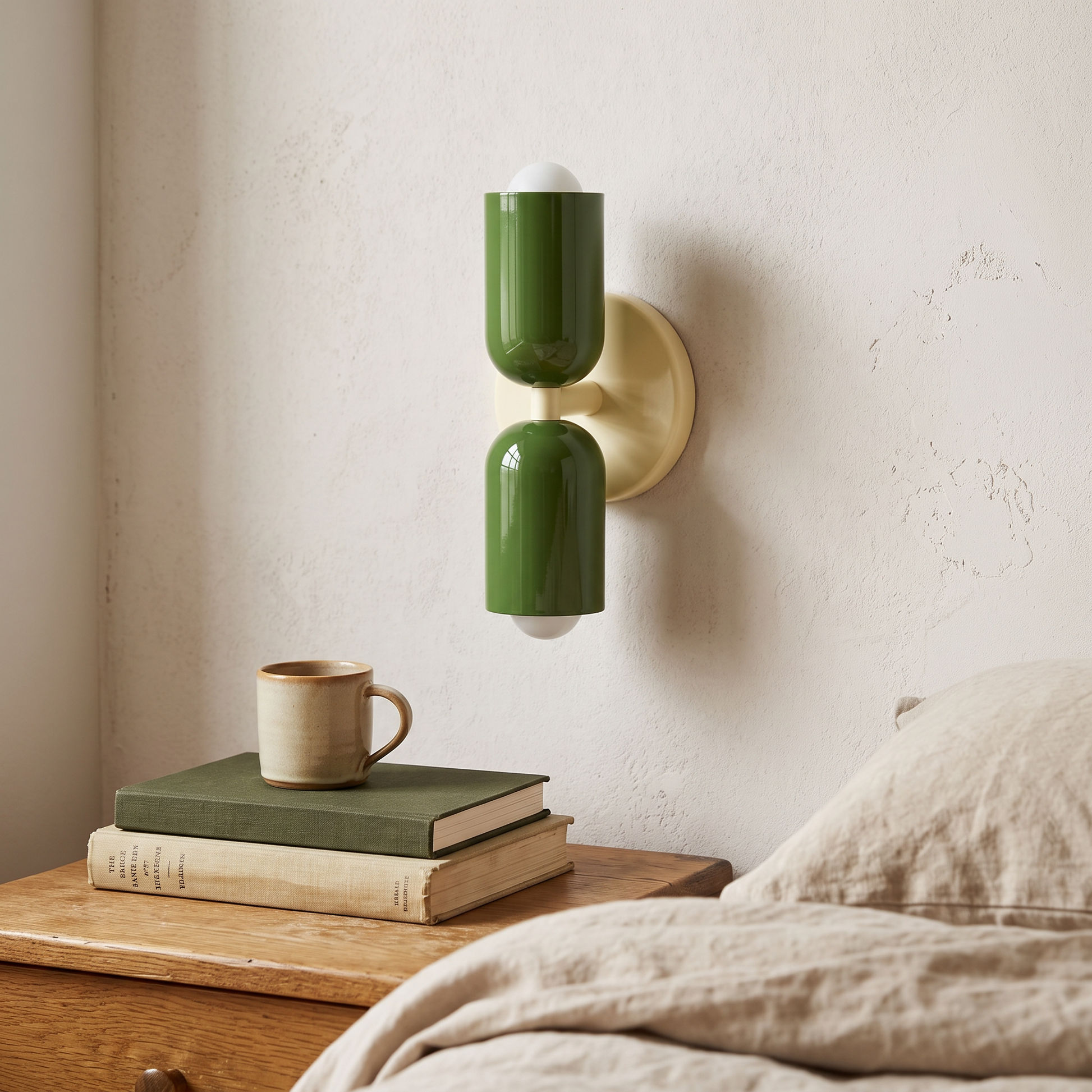 Colora Hand-Blown Glass Wall Sconce Vibrant Diffused Glow lifestyle 3