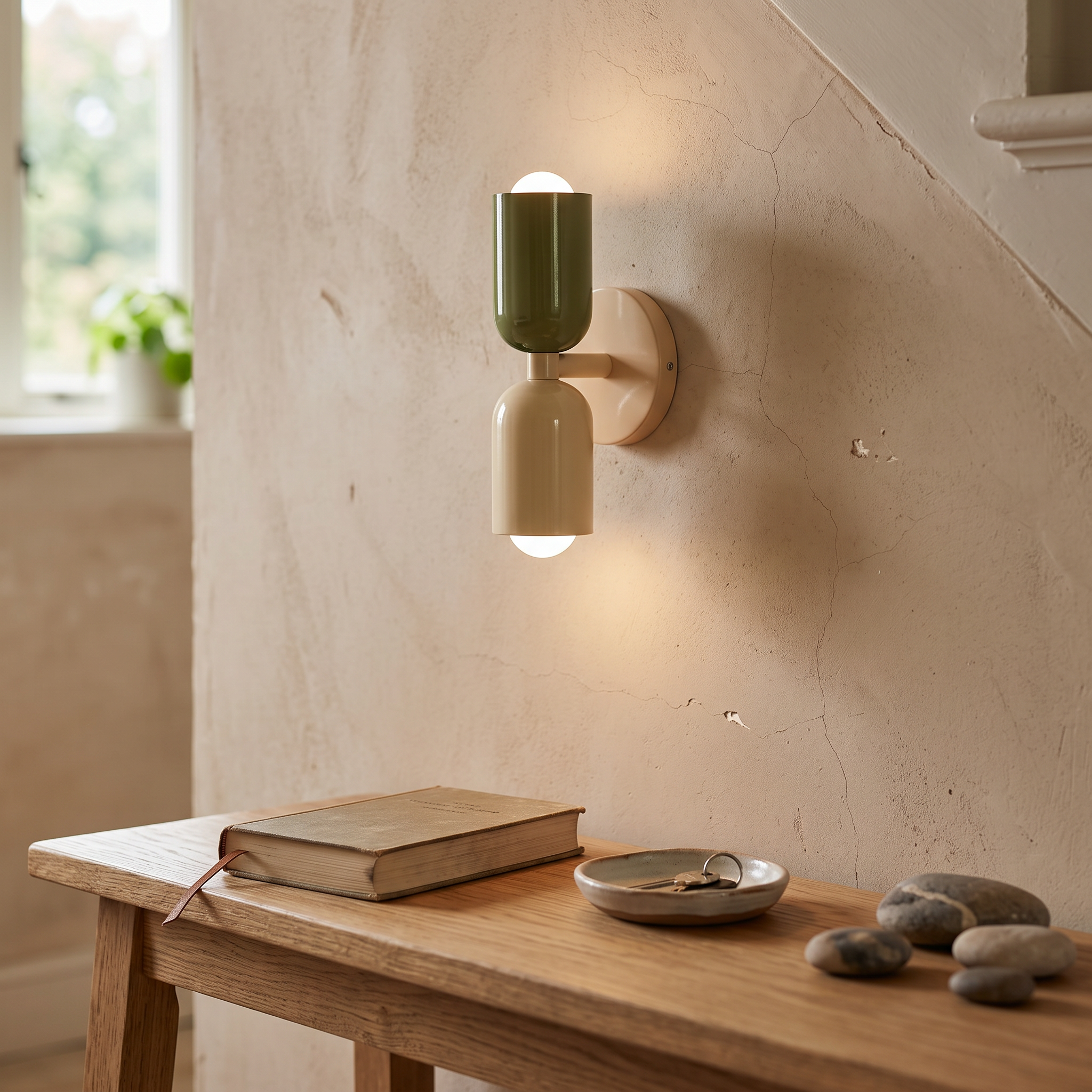 Colora Hand-Blown Glass Wall Sconce Vibrant Diffused Glow lifestyle 18