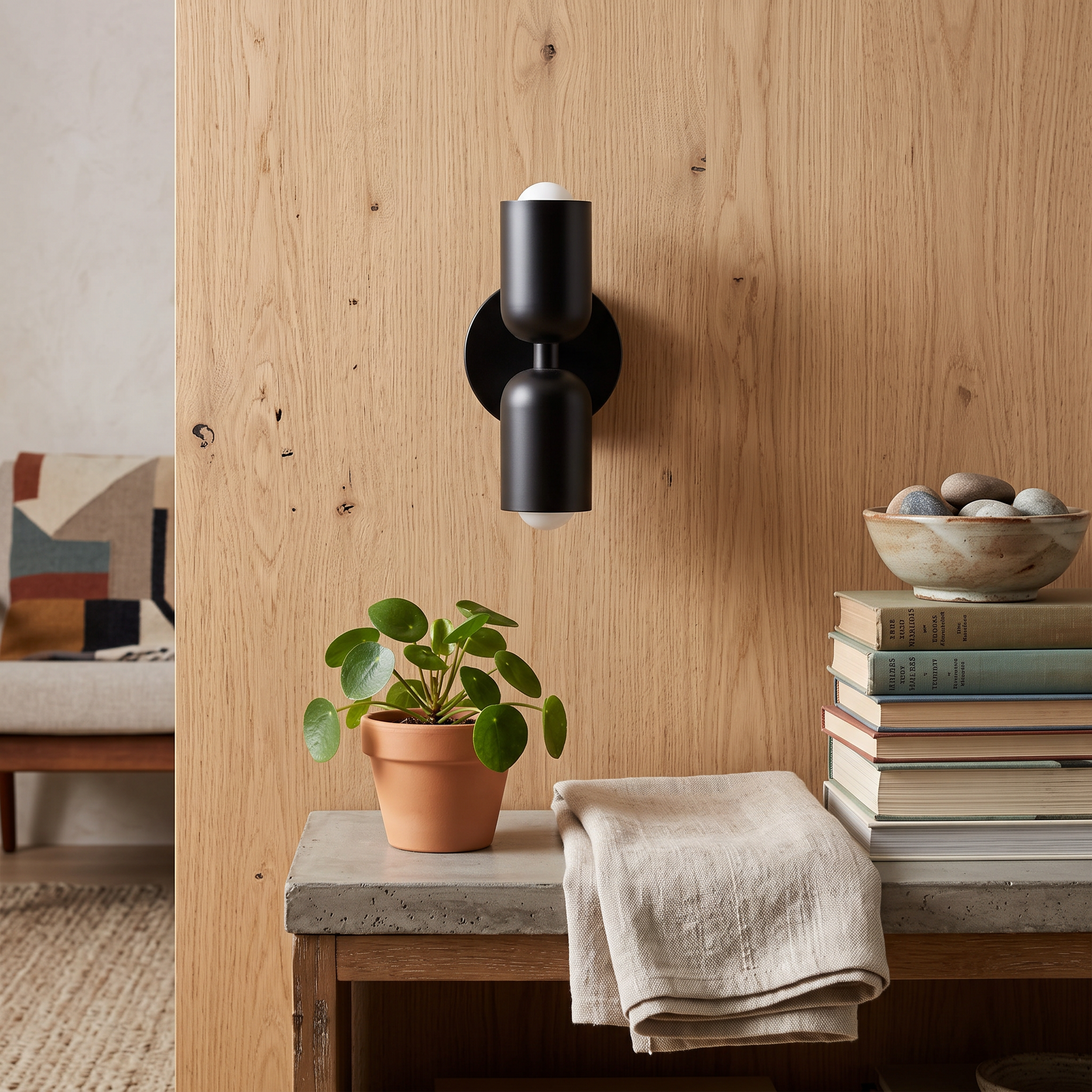 Colora Hand-Blown Glass Wall Sconce Vibrant Diffused Glow lifestyle 26