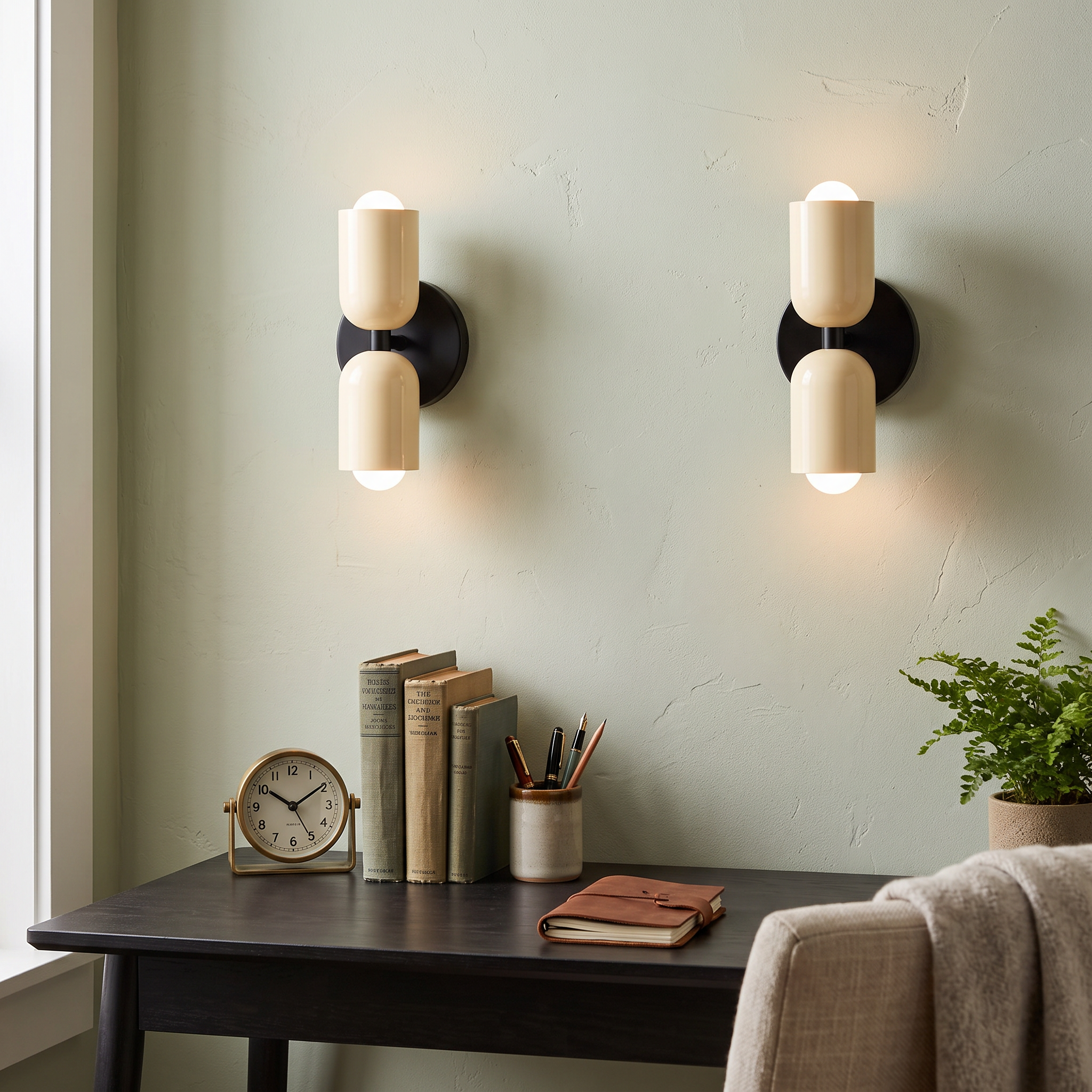 Colora Hand-Blown Glass Wall Sconce Vibrant Diffused Glow lifestyle 27