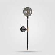 Vetra Three-Style Sleek Glass Wall Sconce Warm Illumination studio
