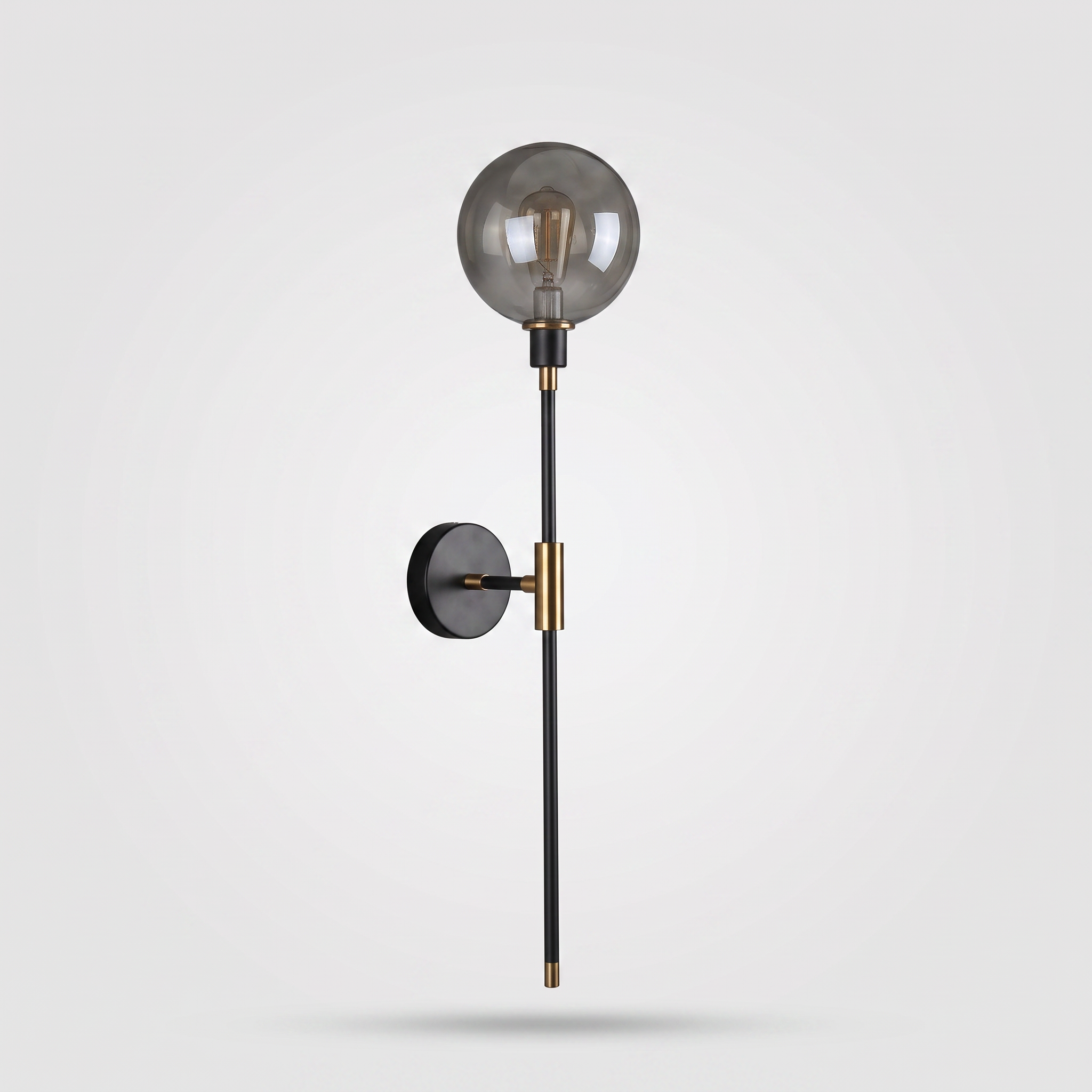 Vetra Three-Style Sleek Glass Wall Sconce Warm Illumination studio