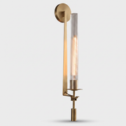 Ferro Iron & Glass Wall Sconce Modern Nordic Light studio