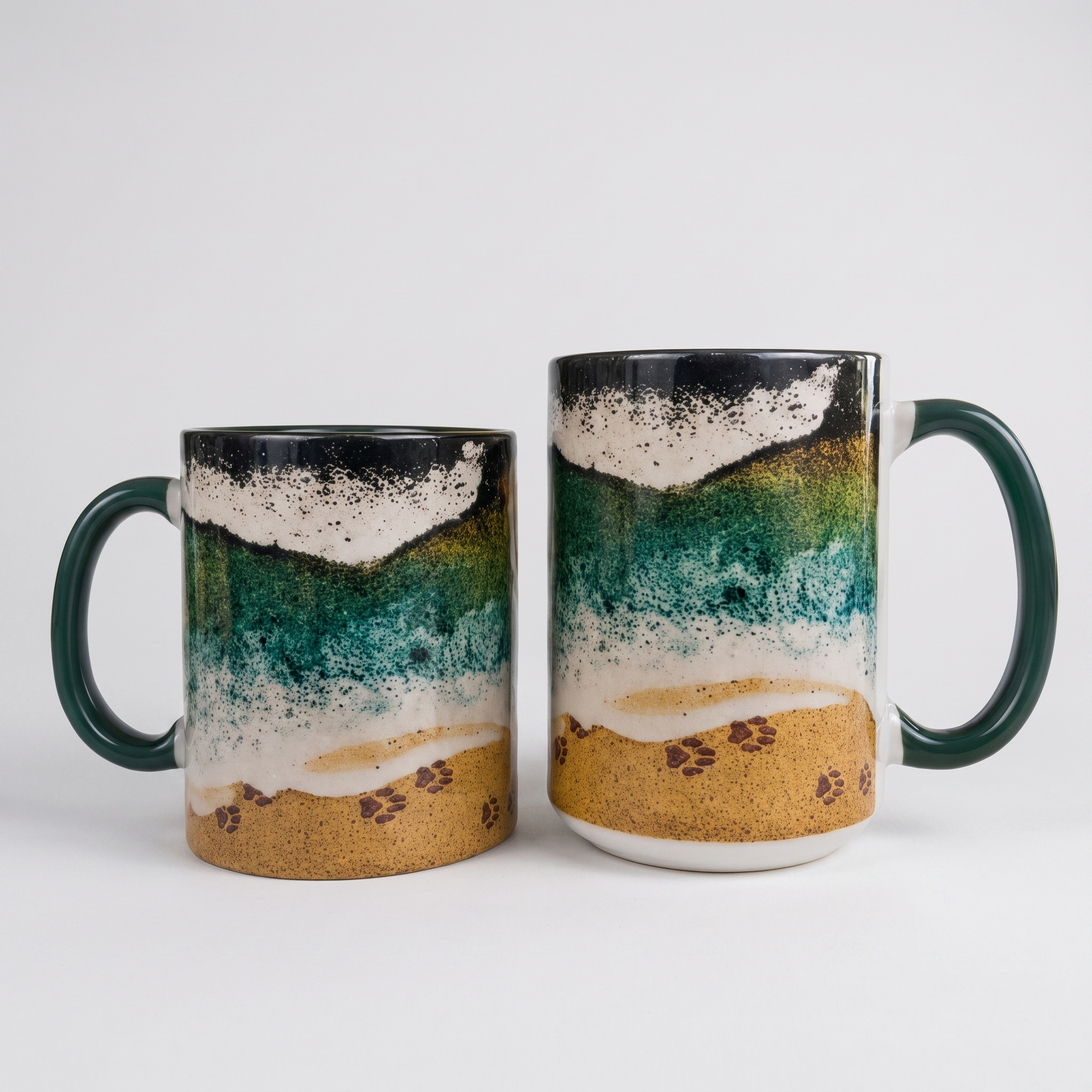 Zampa Paw-Print Shoreline studio