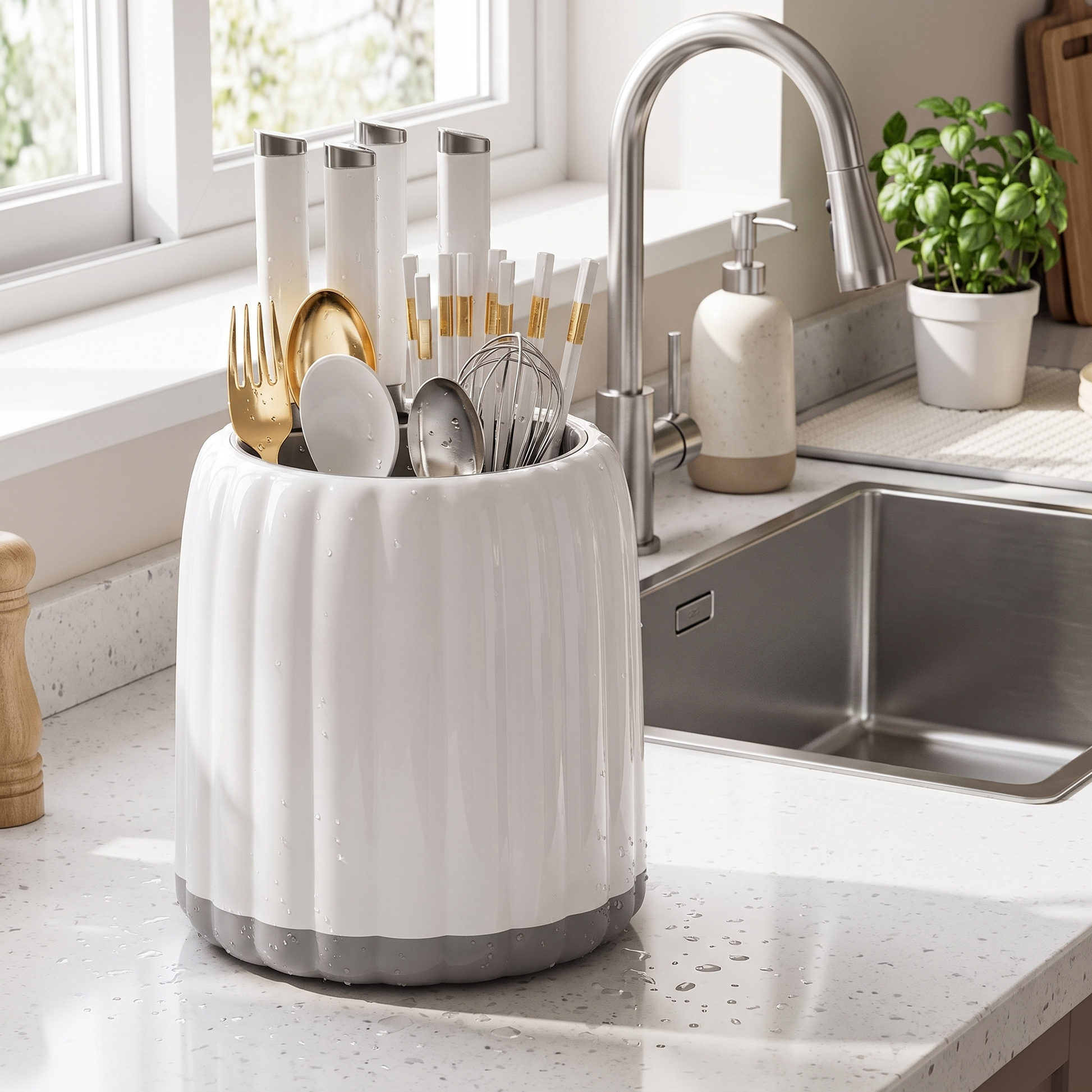 Girata Rotating Draining lifestyle