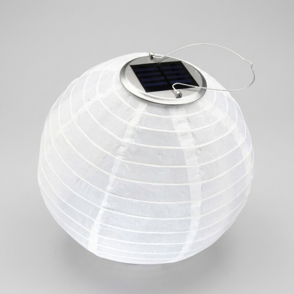 Lanterna Solar Outdoor Lantern Auto Sensor Glow