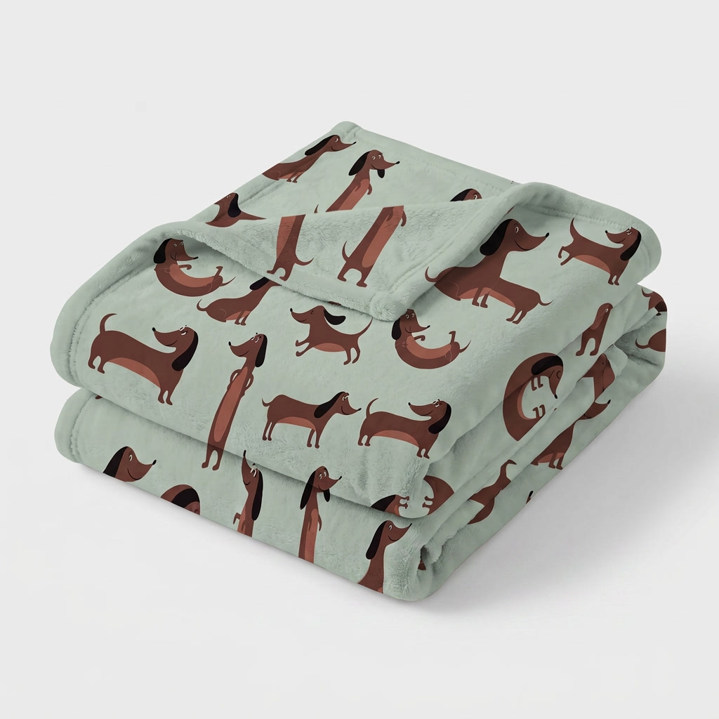 Dachsa Flannel-Soft Fleece Blanket Cuddle Throw