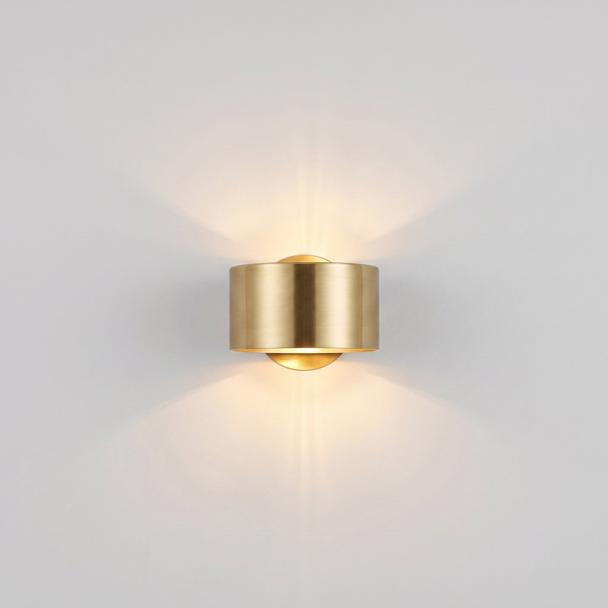 Ebano Black & Gold Contemporary Wall Sconce Two-Tone Accent