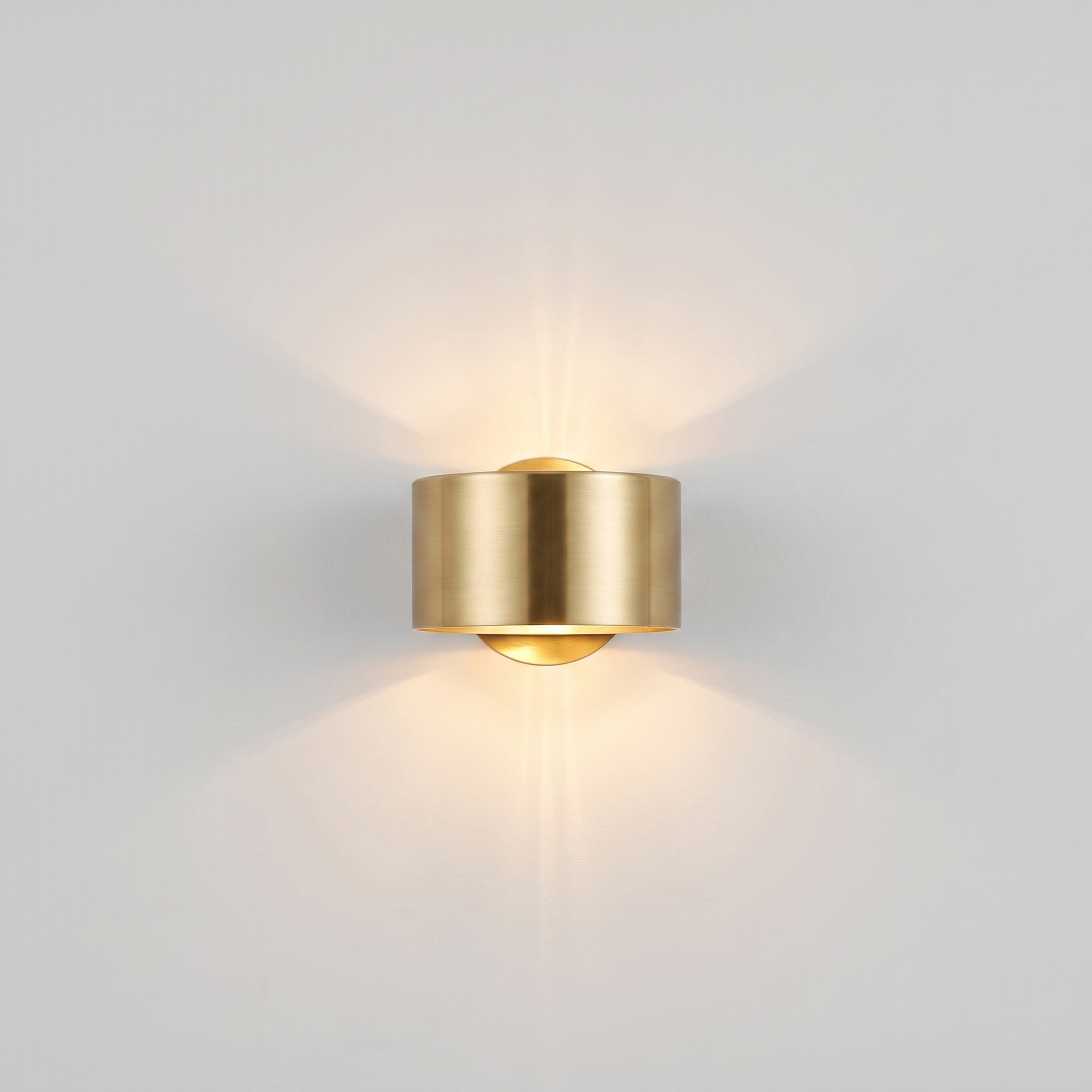 Ebano Black & Gold Contemporary Wall Sconce Two-Tone Accent
